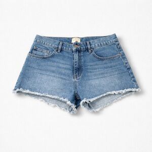 Classic Blue Denim Women's Jean Shorts